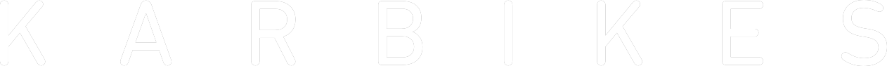 logo de la marque karbike blanc